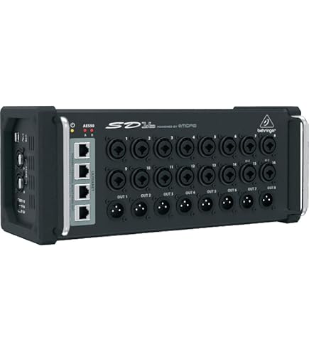 Behringer S32 I/O Box with 32 Remote-Controllable Midas Preamps